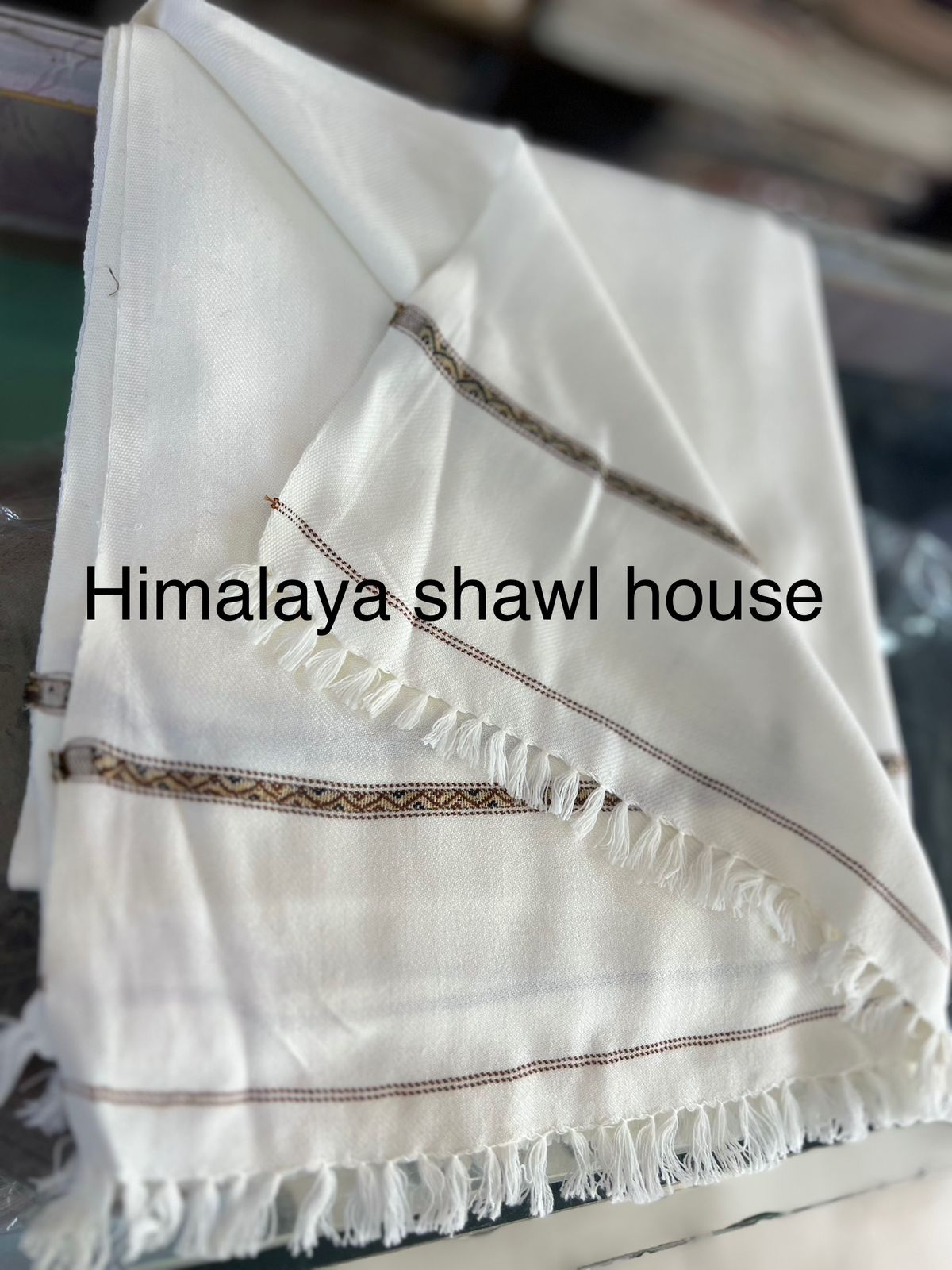 Gents shawl — handwoven pashmina